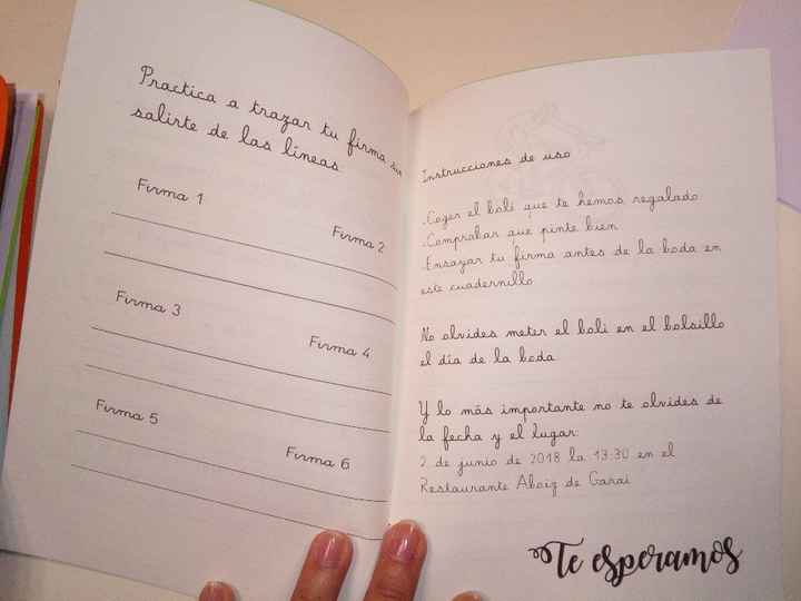 Cuaderno RUBIO testigos