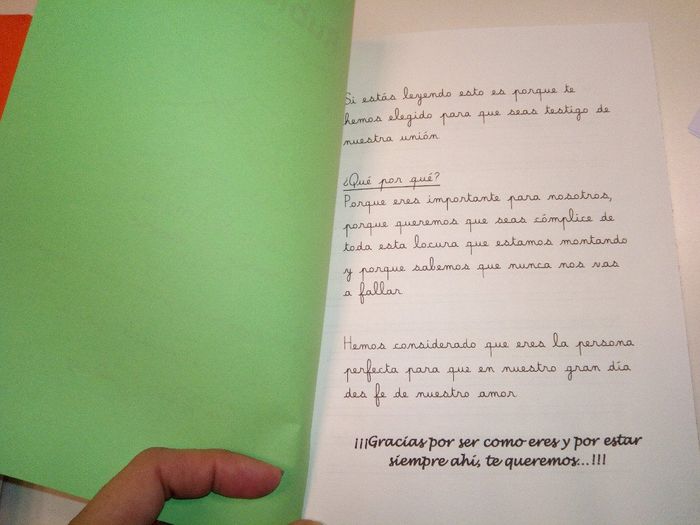 Cuaderno RUBIO testigos