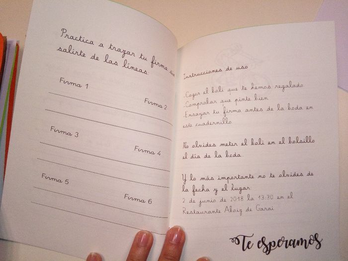 Cuaderno RUBIO testigos