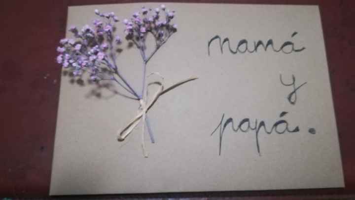 Invitaciones con lavanda - 2