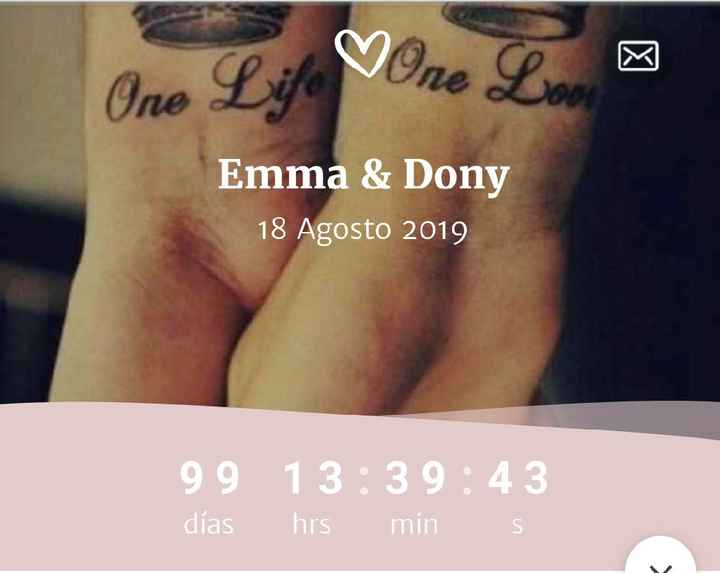 Restamos un dígito... ¡¡¡99 días!!!!😍 - 1