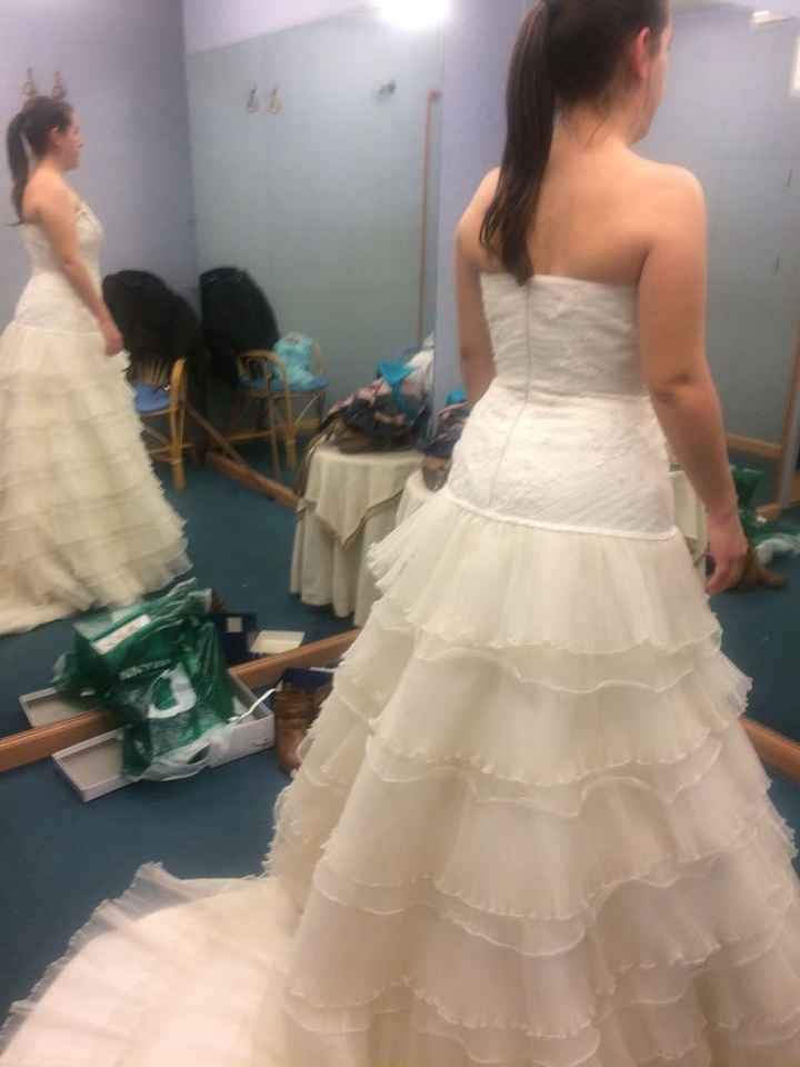 Aquí tenéis mi vestido de novia falta el velo - 2