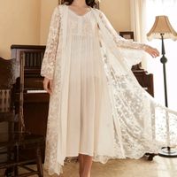 Conjunto (camisón y bata) - 2