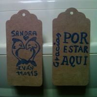 Tarjetas kraft - 1