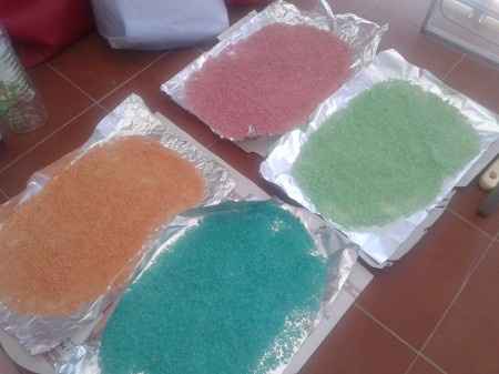 Arroz de colores - 2