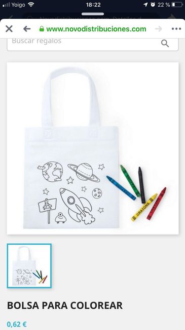 Bolsas para colorear