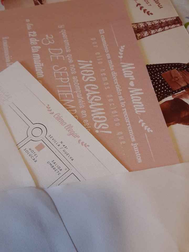 Aqui están mis invitaciones!! - 1