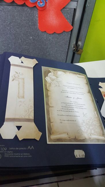 Invitaciones de pergamino? - 1