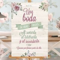 Duda¿pizarra o cartel de cartón?? - 1