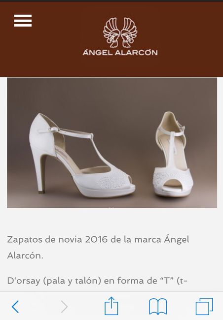 Zapatos. modelo goya en blanco de lodi. - 2