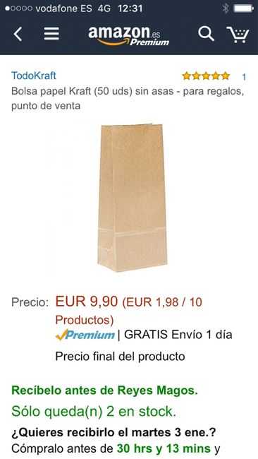 Bolsas para los regalos - 1
