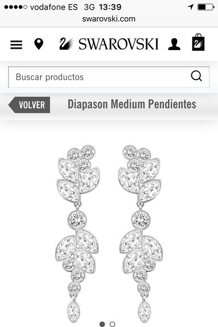 Pendientes novia - 1