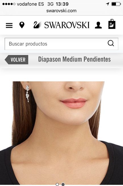Pendientes novia - 2