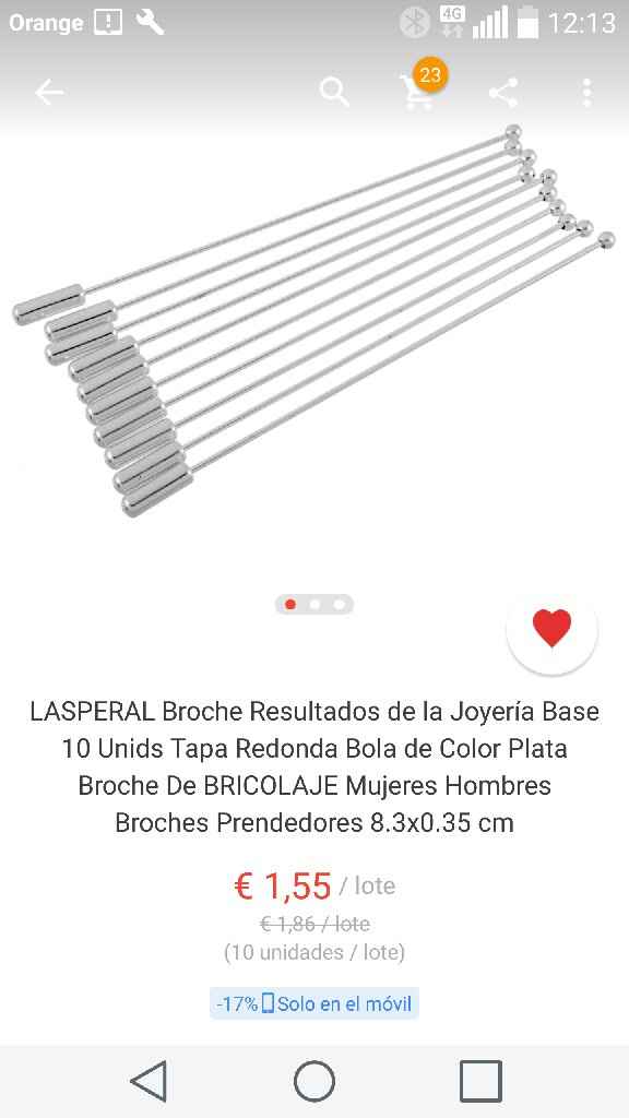 Alfileres de novia - 1