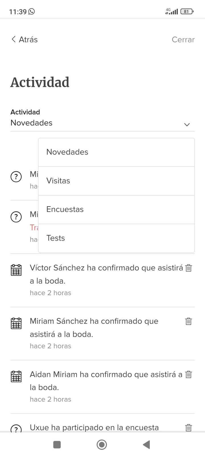 Añadir preguntas a la web - 1
