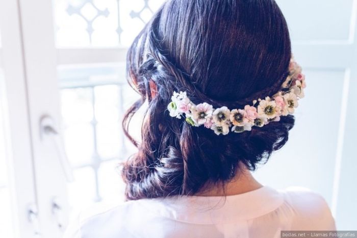 Trenza con corona