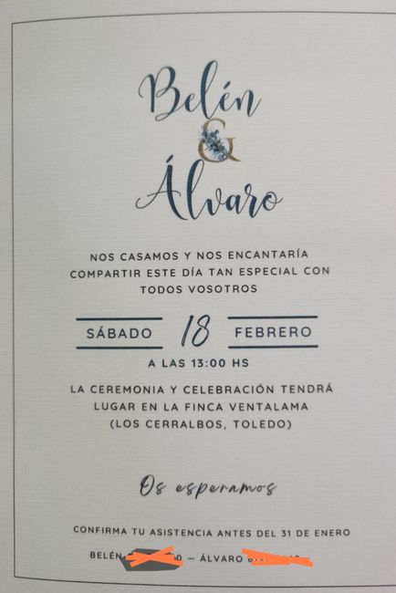 Diseñadora con dudas en sus invitaciones 1
