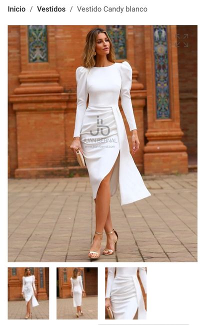 Vestidos blancos económicos 3