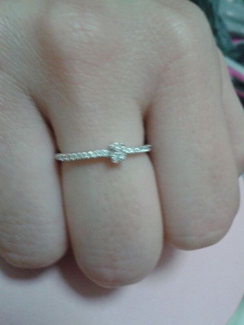 anillo de pedida