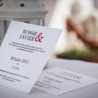 Invitación de boda Rossie!
