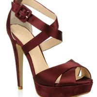 Zapatos burdeos/granate - 2
