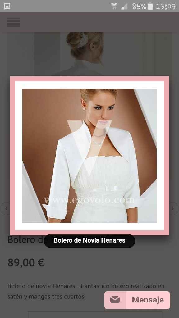 Chaqueta para la novia - 2