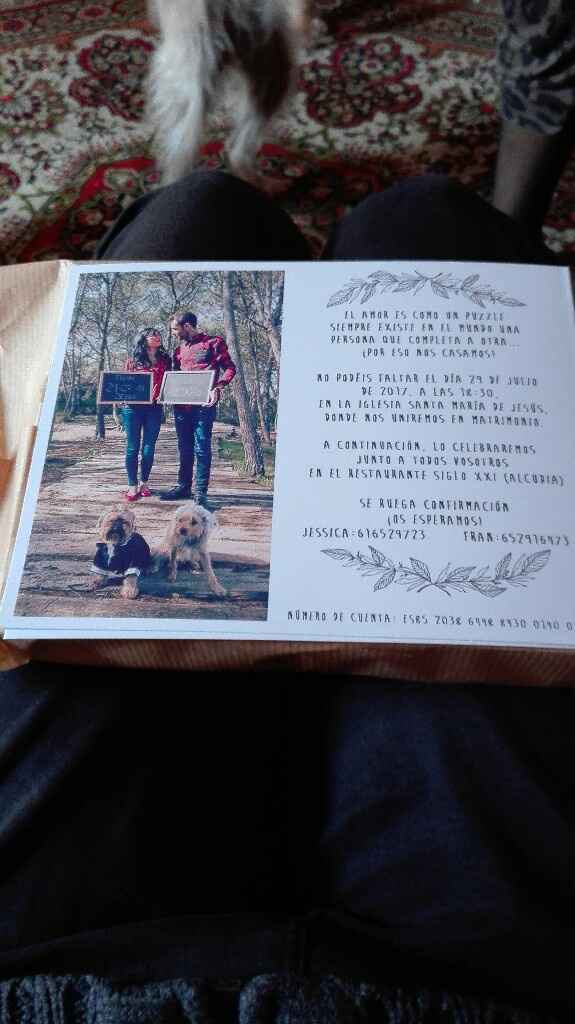 Mis invitaciones - 1