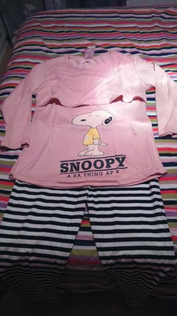 Pijama Snoopy