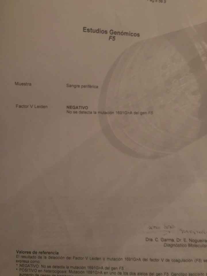 Pruebas Abortos de Repetición - 5