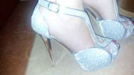 mis zapatitos de novia!