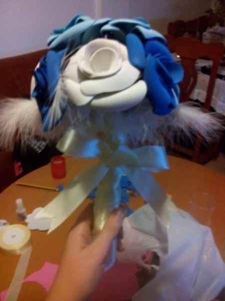 ramo de goma eva