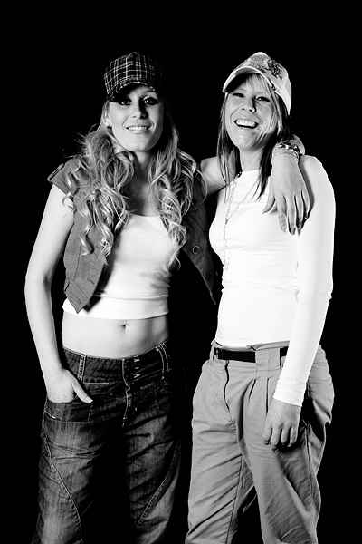 con mi hermana