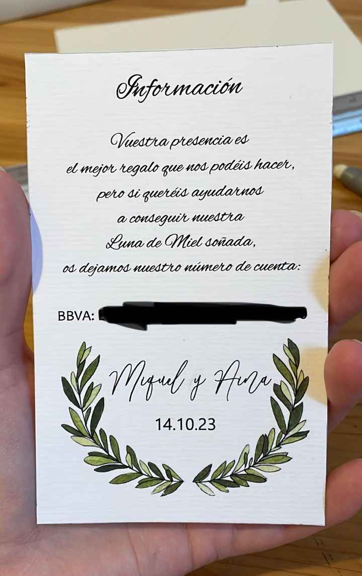 Invitaciones - En el otro post olvidé adjuntarlas 🙈 - 2