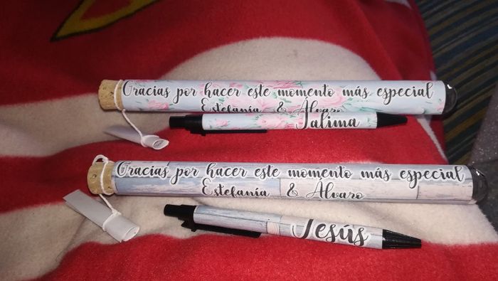 Mis boligrafos para mis testigos - 2