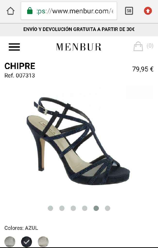 Logro desbloqueado: zapatos azules de novia!! 😍 - 1