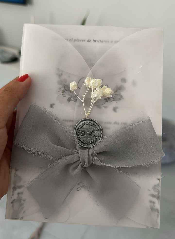 ¡Ya tenemos el diseño de las invitaciones! ✨ - 1