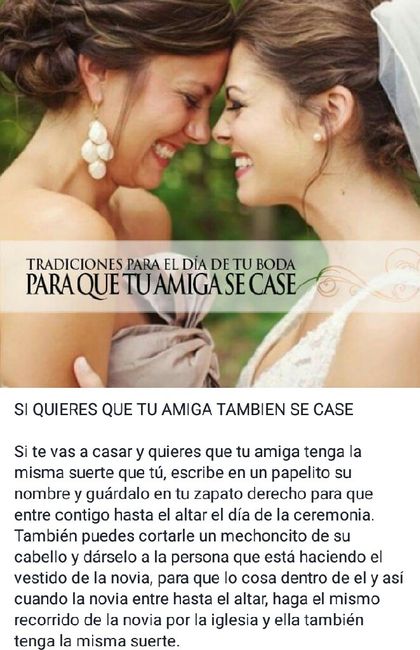 Tradiciones y curiosidades de bodas - 6
