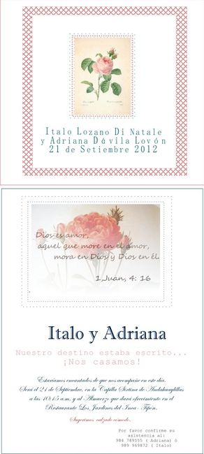 mis invitaciones en version internet 