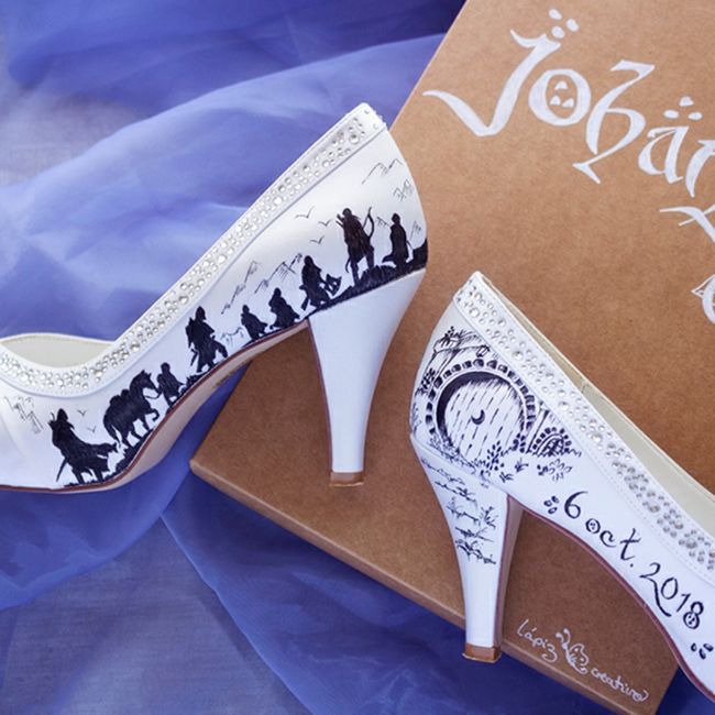 Zapatos de ensueño Lapiz creativo 13
