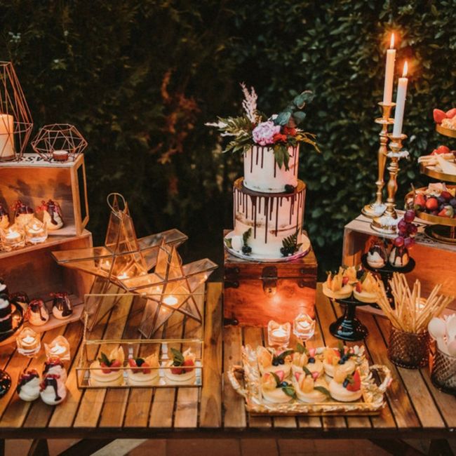 ¿Vuestro candy bar será tan romántico como este? 🍭 2