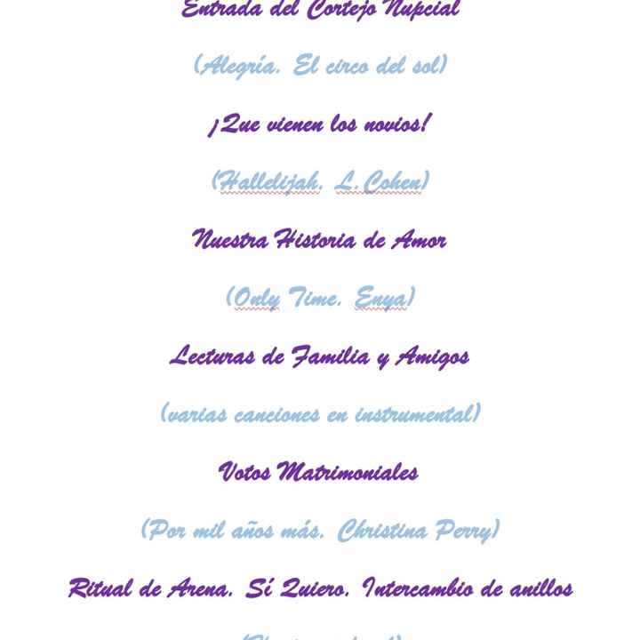 Orden Ceremonial¡! Ceremonia Civil - 1