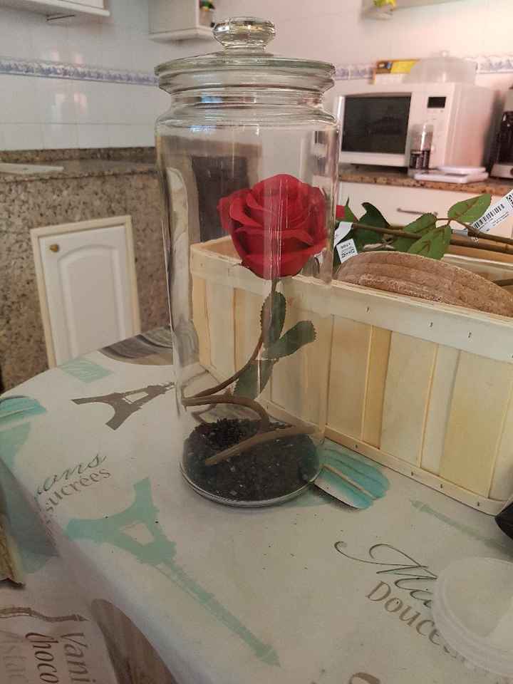 Rosa eterna en cupula diy! - 1