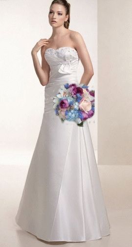 Mi vestido y mi posible ramo