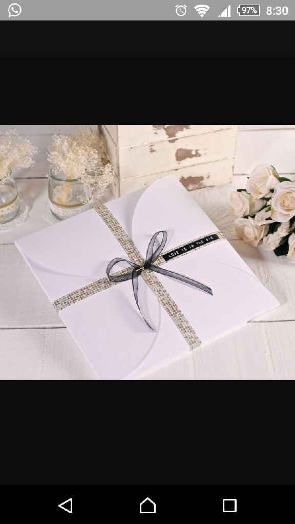 Decoración sobres invitaciones - 5
