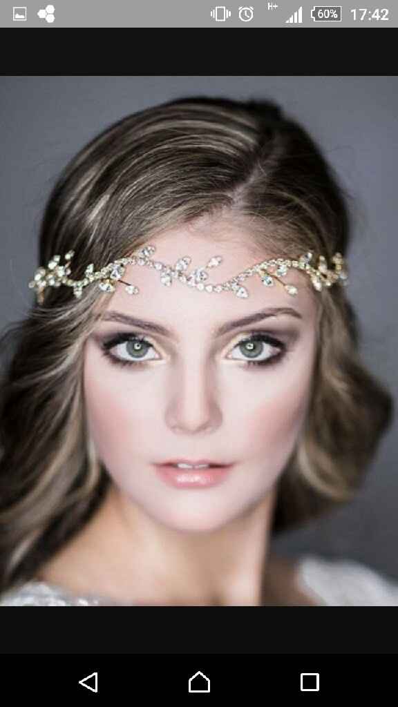Tiara/diadema pelo/frente - 2