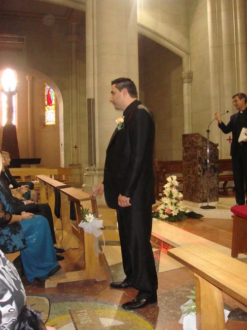 Esparandome el el altar