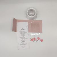 Menu de estilo romántico - 2