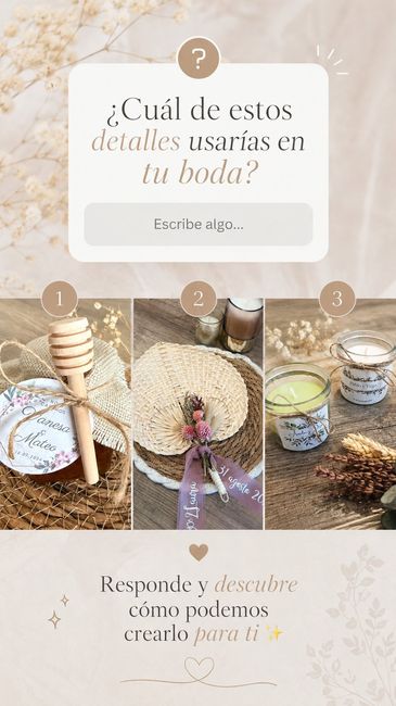 Ideas para regalos de invitados 🎁💍 1