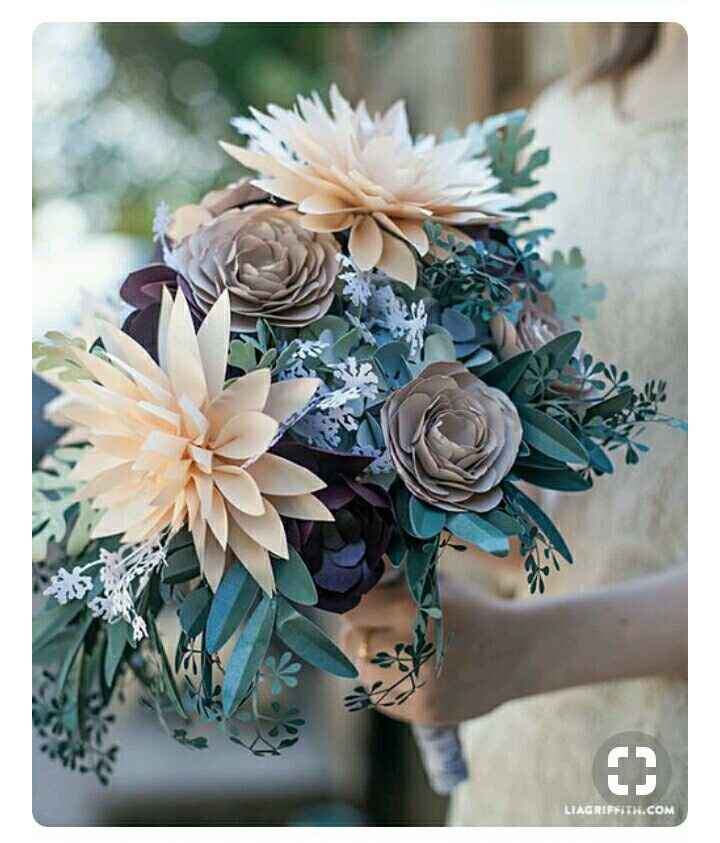 Flores de papel - 1