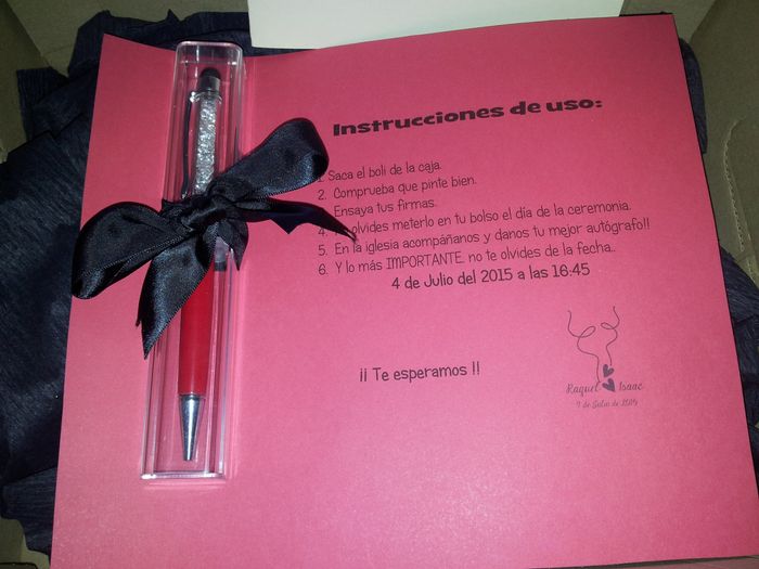 boli para testigos